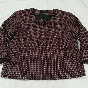 Feminine Tweed Blazer